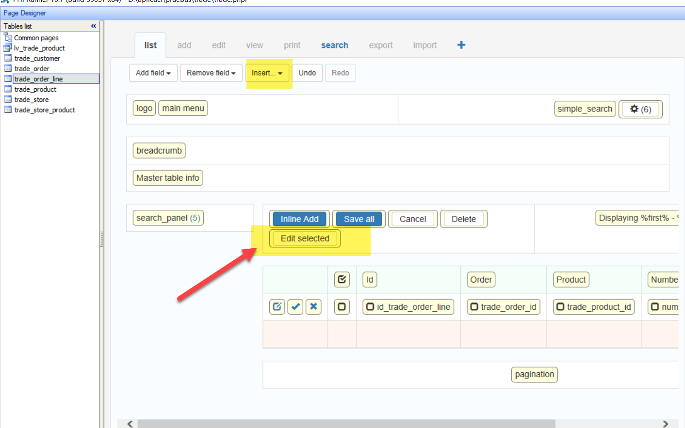 Guide 39 List of data dependent on the master record data